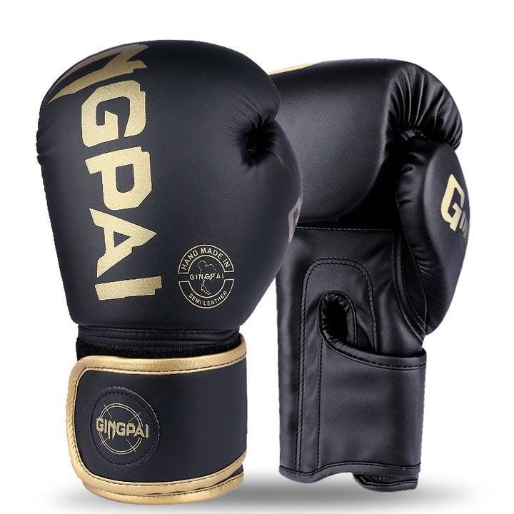 Premium Boxing Gloves – High Quality PU Leather, Ultra-Thick Padding for Muay Thai, MMA, Sanda & Boxing Training, Wear