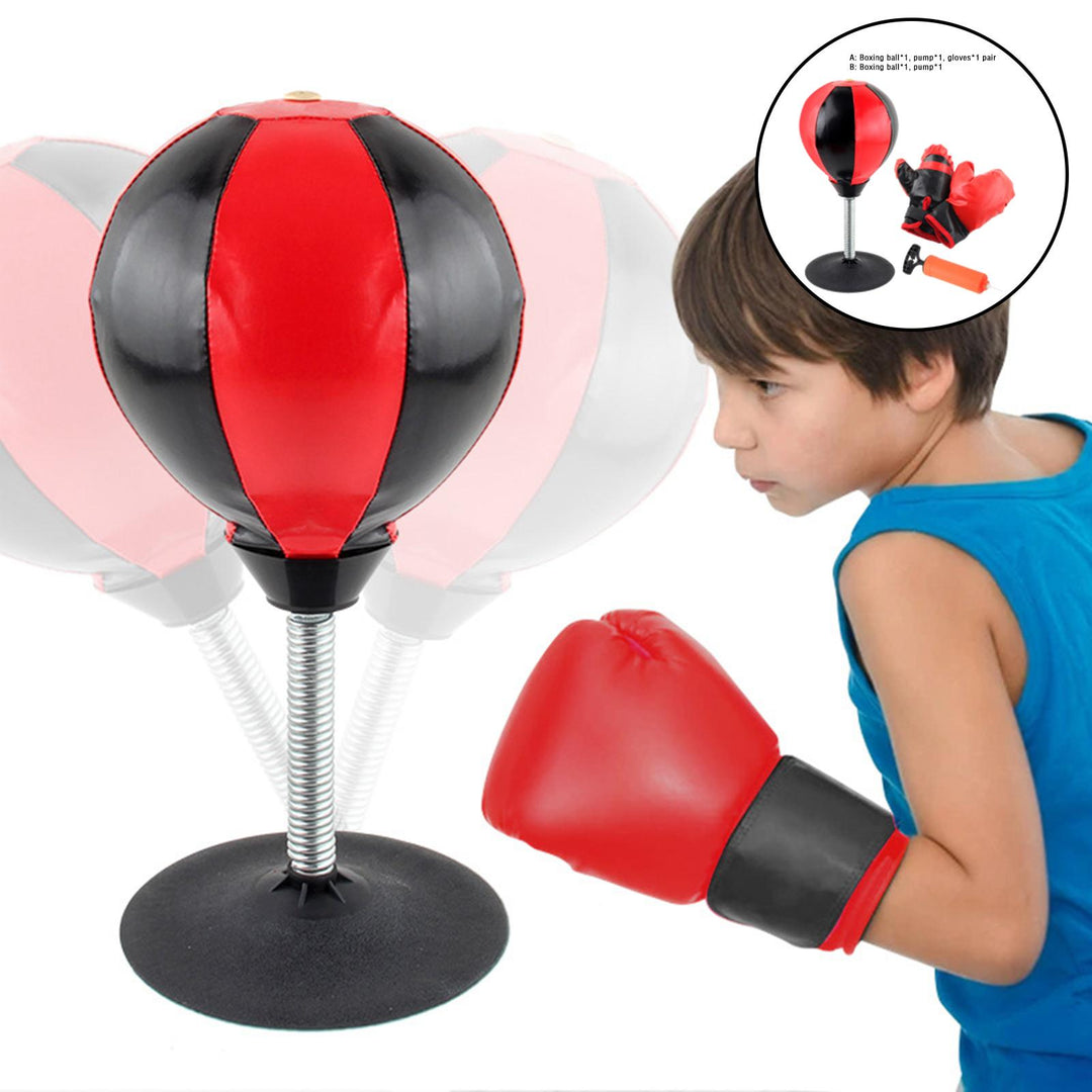 Premium Desktop Punching Bag – Stress Relief Toy with Strong Suction Cup – Fun Punch Rage Bag for Office & Home – Durable 