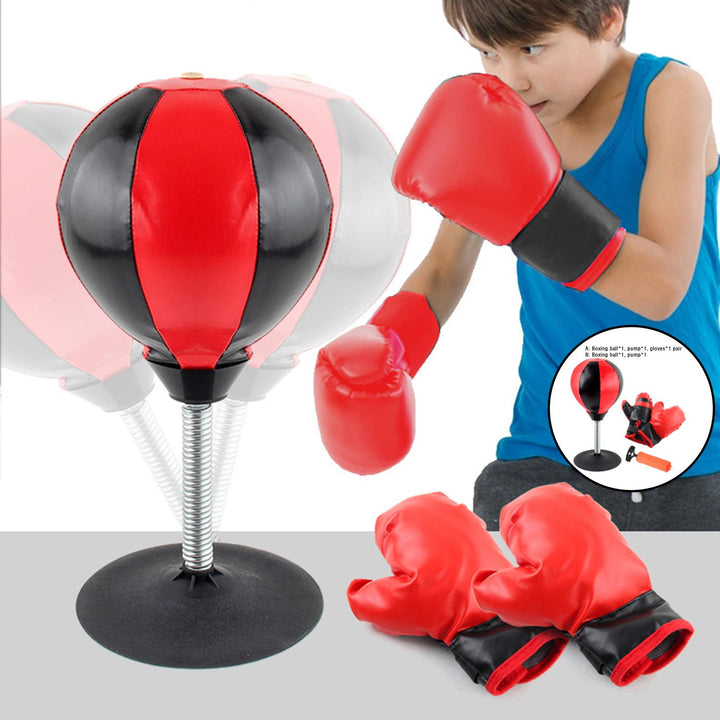 Premium Desktop Punching Bag – Stress Relief Toy with Strong Suction Cup – Fun Punch Rage Bag for Office & Home – Durable 