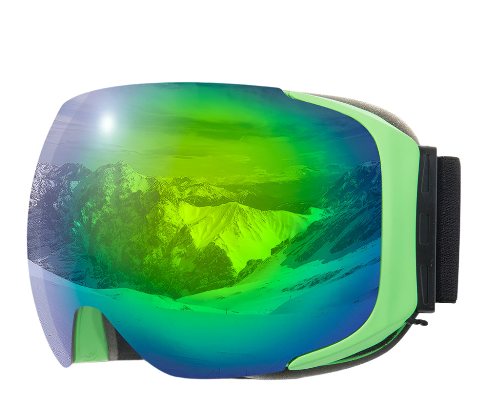 Premium Magnetic Ski Goggles – Quick-Change Lens, UV400 Protection, Anti-Fog, Explosion-Proof, Snowboard Ski Glasses