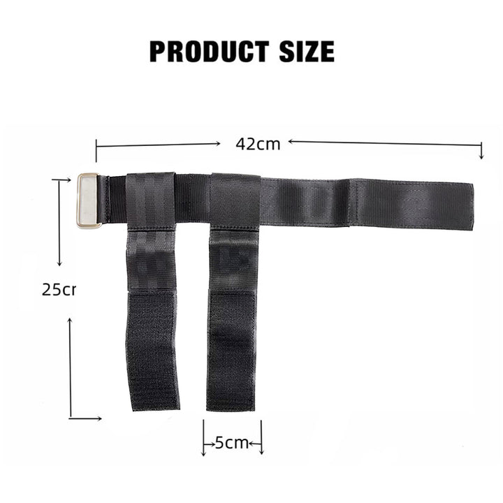 Premium Dumbbell Ankle Straps – Adjustable Foot Bands for Tibialis Training, Leg Strengthening, Weight Lifting, Fitness