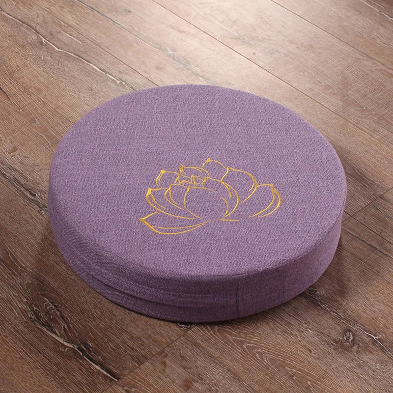 Premium Meditation Cushion – 40x6cm Japanese Tatami Backrest Pillow – Removable & Washable Cloth, Hard Texture for Comfort