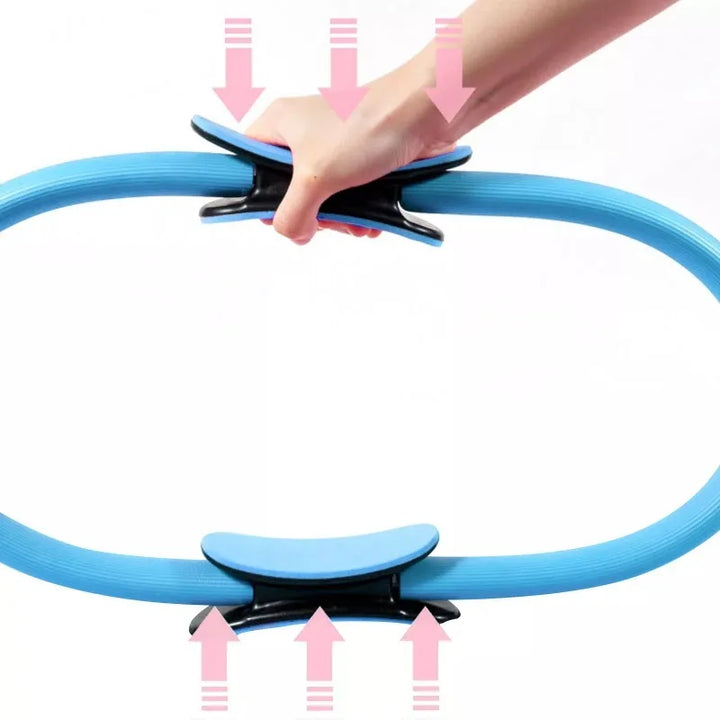 Premium Yoga Pilates Circle – Fitness Hoop for Inner Thigh & Body Sculpting – Durable Home Gym Equipment – Ideal for Upper