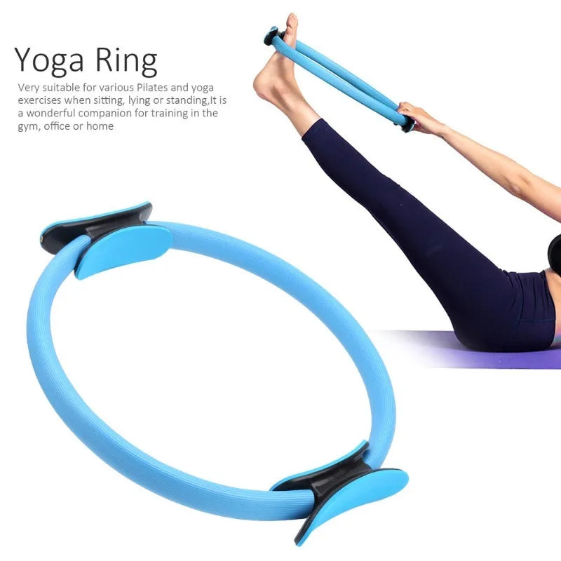 Premium Yoga Pilates Circle – Fitness Hoop for Inner Thigh & Body Sculpting – Durable Home Gym Equipment – Ideal for Upper