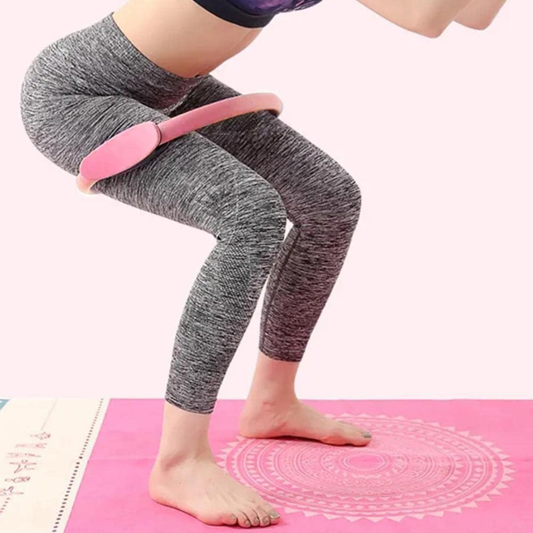 Premium Yoga Pilates Circle – Fitness Hoop for Inner Thigh & Body Sculpting – Durable Home Gym Equipment – Ideal for Upper