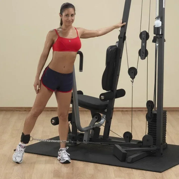 Premium Cable Ankle Straps – Double D-Ring Ankle Cuffs for Gym Workouts, Glutes & Legs Strength Training, Abductor Support,