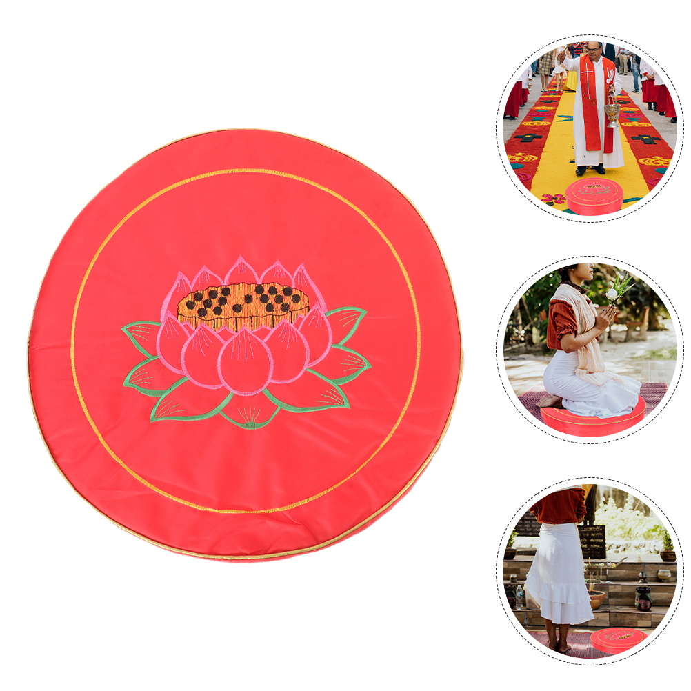 Premium Floor Cushion for Meditation & Yoga – Comfortable Tatami Mat Seat Pad – Soft Pearl Wool & Cloth Material – Perfect for