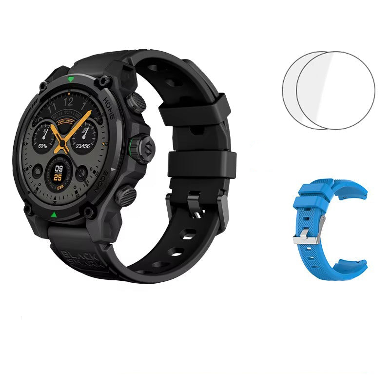 Luxury GPS Smartwatch – 1.43" AMOLED Display with 21-Day Battery Life and 100+ Sport Modes, Ideal for Android and iOS