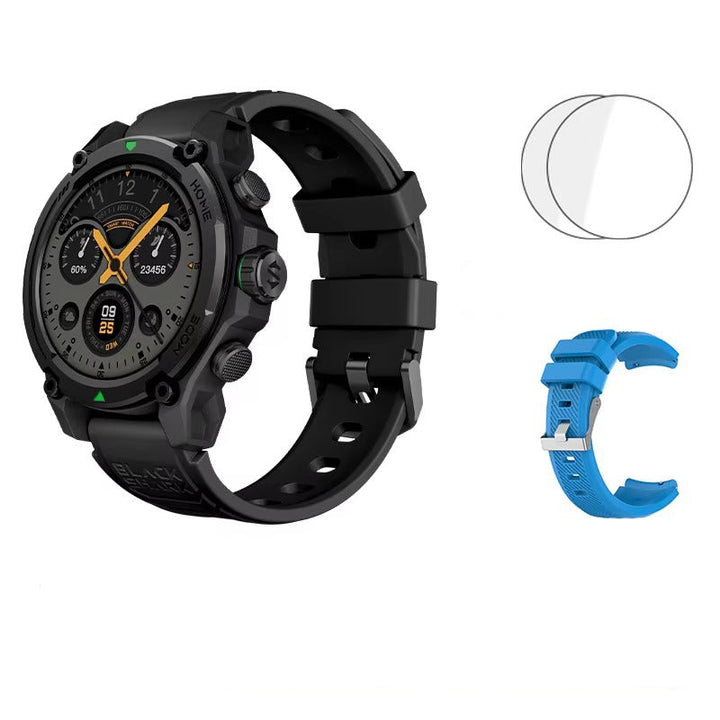 Luxury GPS Smartwatch – 1.43" AMOLED Display with 21-Day Battery Life and 100+ Sport Modes, Ideal for Android and iOS