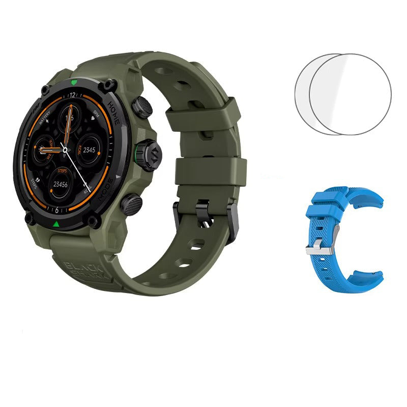 Luxury GPS Smartwatch – 1.43" AMOLED Display with 21-Day Battery Life and 100+ Sport Modes, Ideal for Android and iOS