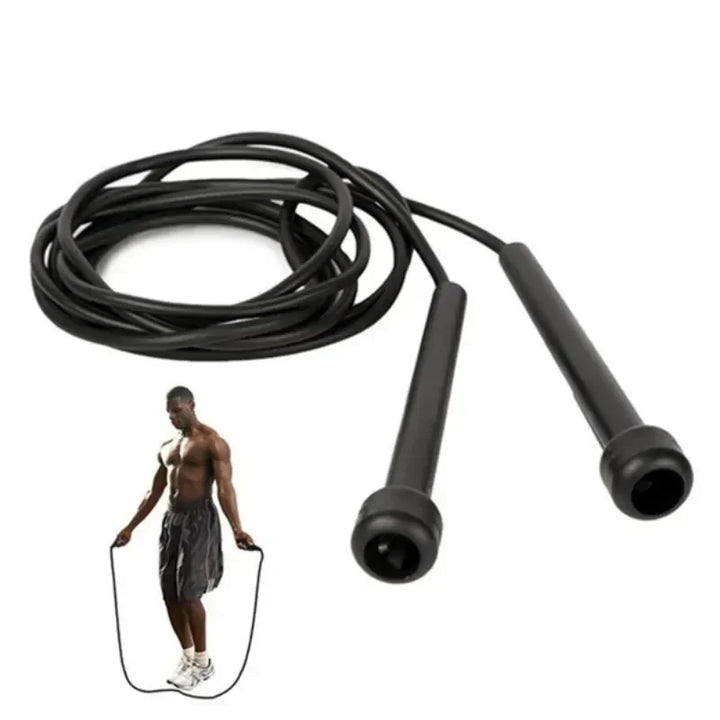 Premium PVC Skipping Rope – Adjustable Length Jump Rope for Fitness Training, Weight Loss, and Cardio Exercise, 2.3m Long