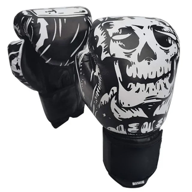Premium PU Leather Boxing Gloves – Durable Training Gloves for Professional Fitness,  Available in Sizes 6oz to 14oz, 